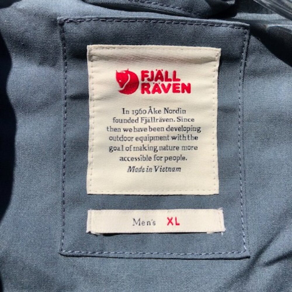 FJall Raven G-1000 All Weather Durable Greenland Waxed Jacket XL Never Worn - Picture 4 of 7